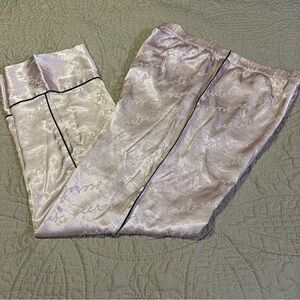 Victoria's Secret Pink Satin Pajama Pants